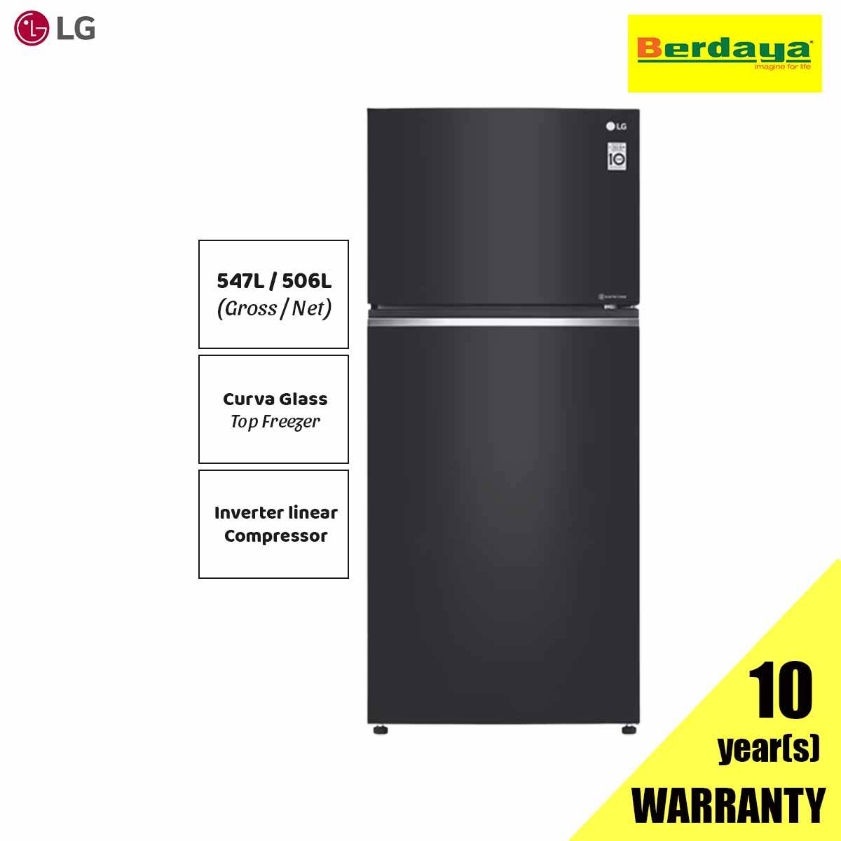 LG 547L GN-C702SGGC 2 Door Top Freezer Refrigerator | Berdaya