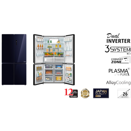 toshiba dual inverter refrigerator