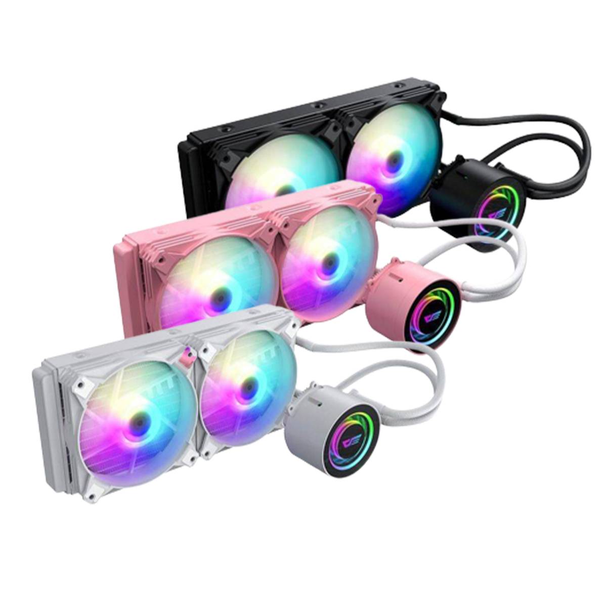 DARKFLASH TWISTER DX240 ARGB AIO 240MM LIQUID CPU COOLER | Berdaya