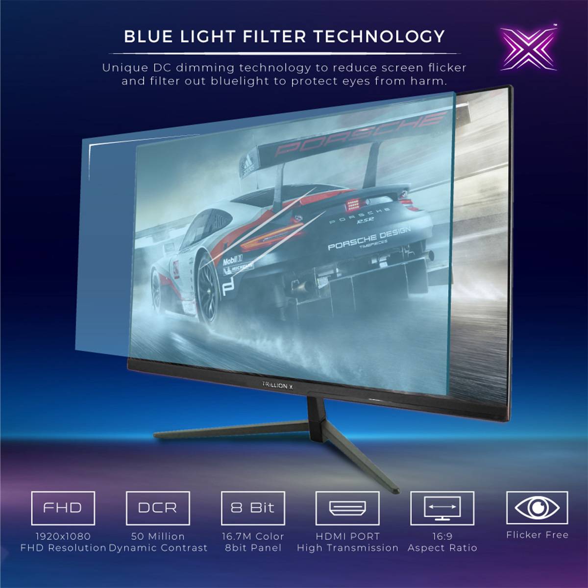 TRILLION-X DX270A1-12 27" 75HZ IPS FHD PANEL MONITOR | Berdaya