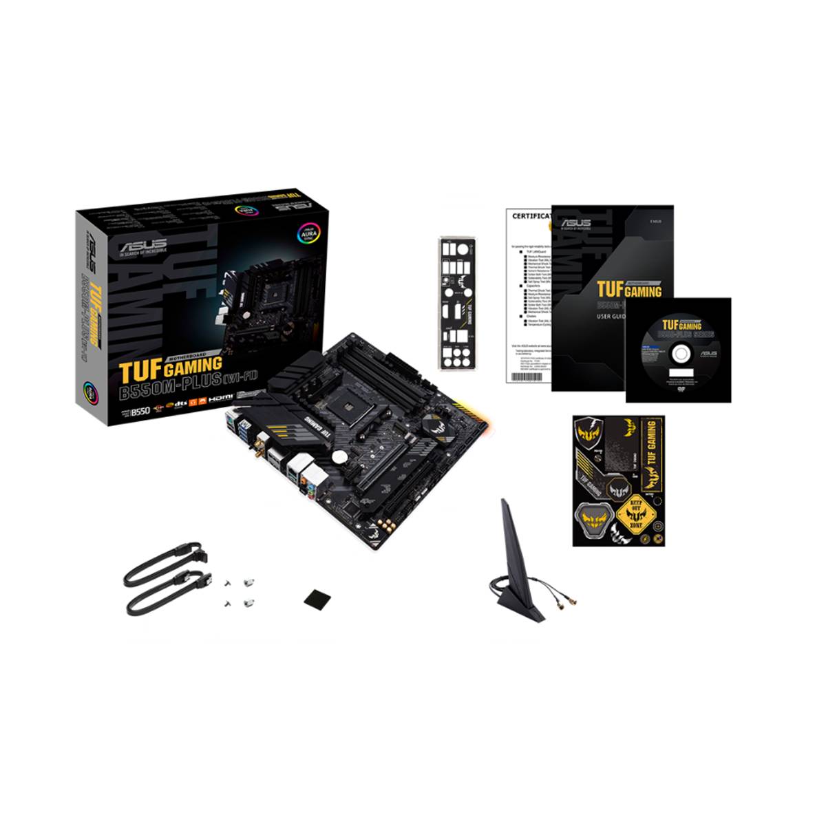 ASUS TUF GAMING B550M- PLUS WIFI MICRO ATX MOTHERBOARD | Berdaya
