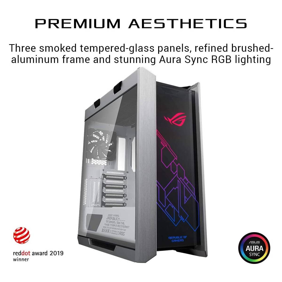 Asus ROG Strix Helios GX601 White Edition Gaming Casing | Berdaya