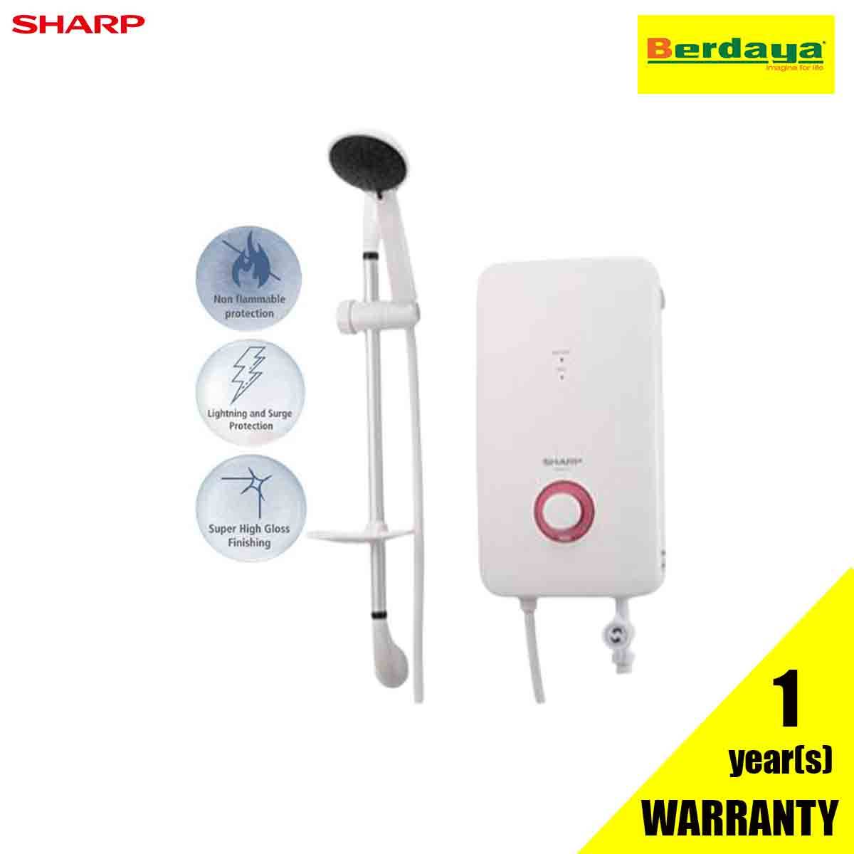 Sharp 3.6kW WHN115SR Non Pump Hot Shower Water Heater | Berdaya