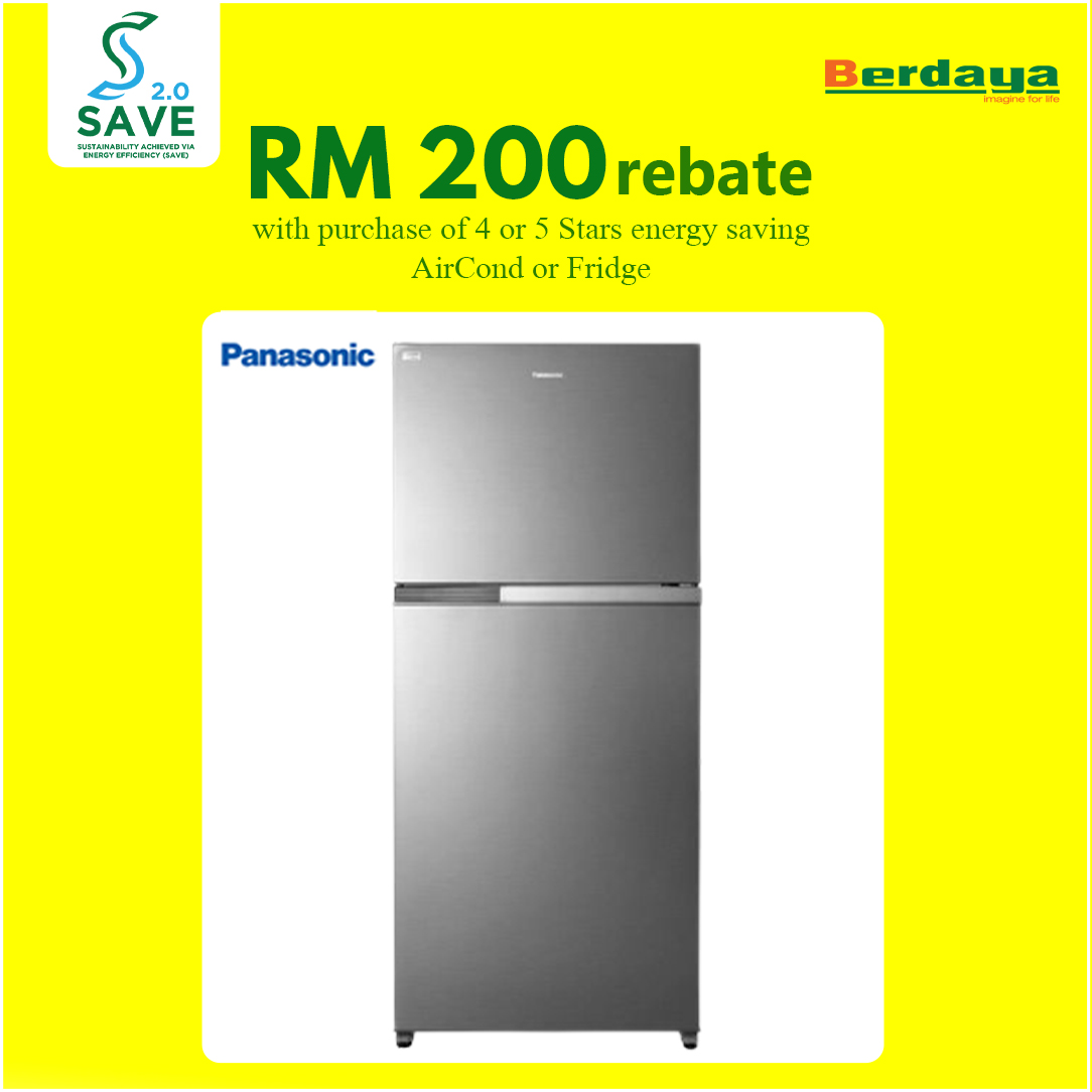 panasonic 400l fridge