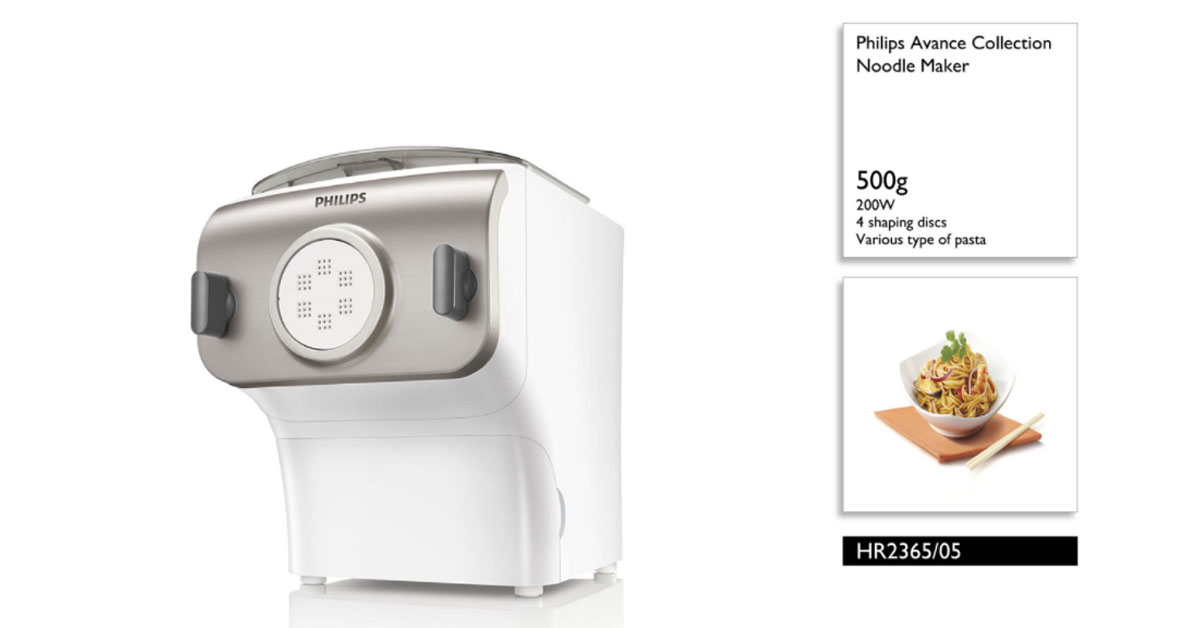 Philips 200W HR2365/05 Avance Collection Noodle Maker | Berdaya