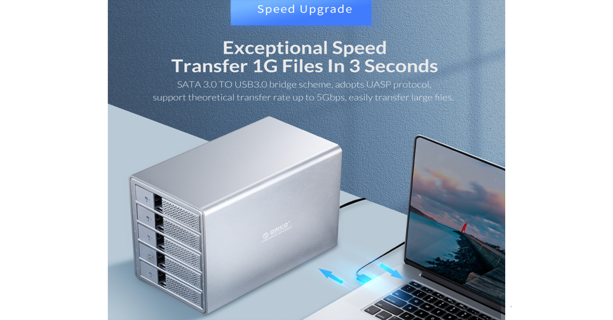 ORICO 9528RU3 2-BAY 3.5" SATA HDD ENCLOSURE WITH RAID | Berdaya