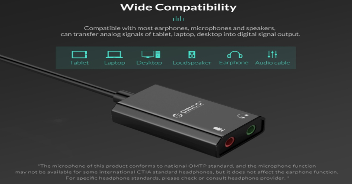 ORICO SKT2 USB EXTERNAL SOUND ADAPTER | Berdaya