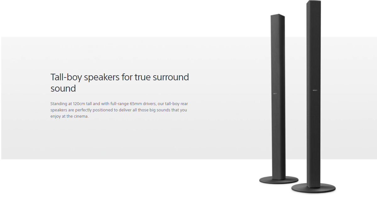 SONY HT-S700RF 5.1CH (100W) HOME CINEMA SYSTEM WITH BLUETOOTH SOUNDBAR ...