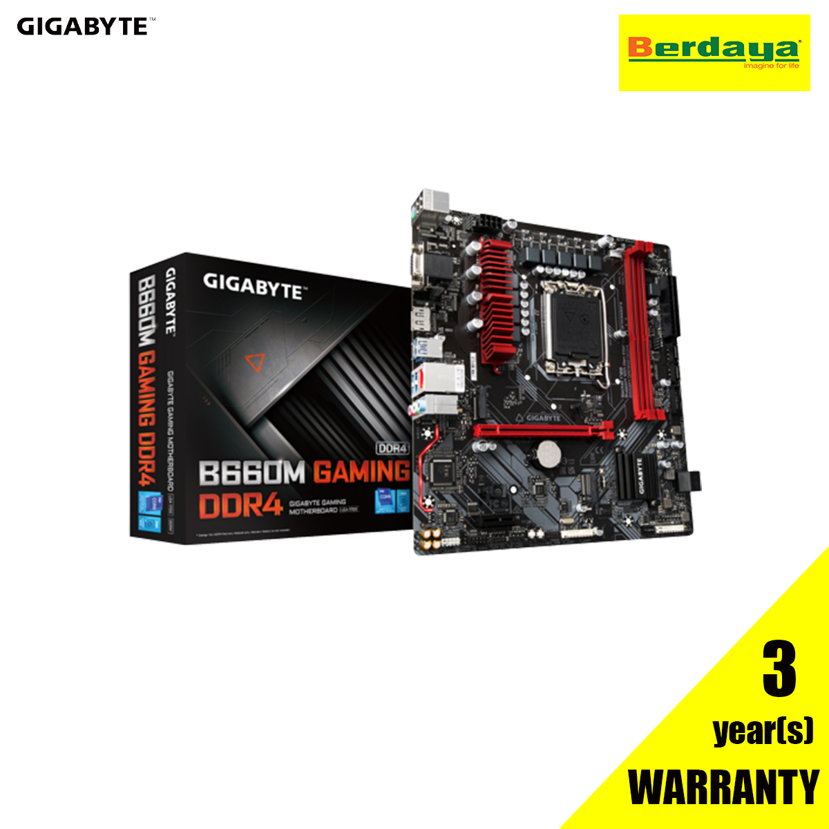 GIGABYTE B660M DDR4 GAMING MOTHERBOARD | Berdaya