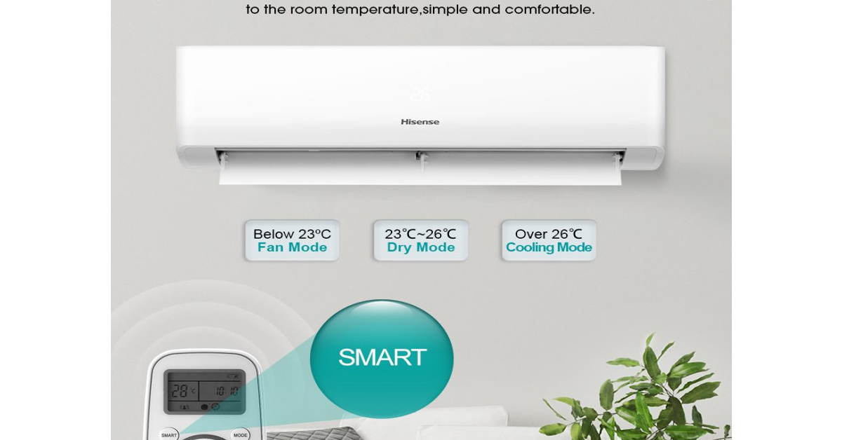 Hisense AI10TUGS 1.0HP R32 Inverter Air Conditioner | Berdaya