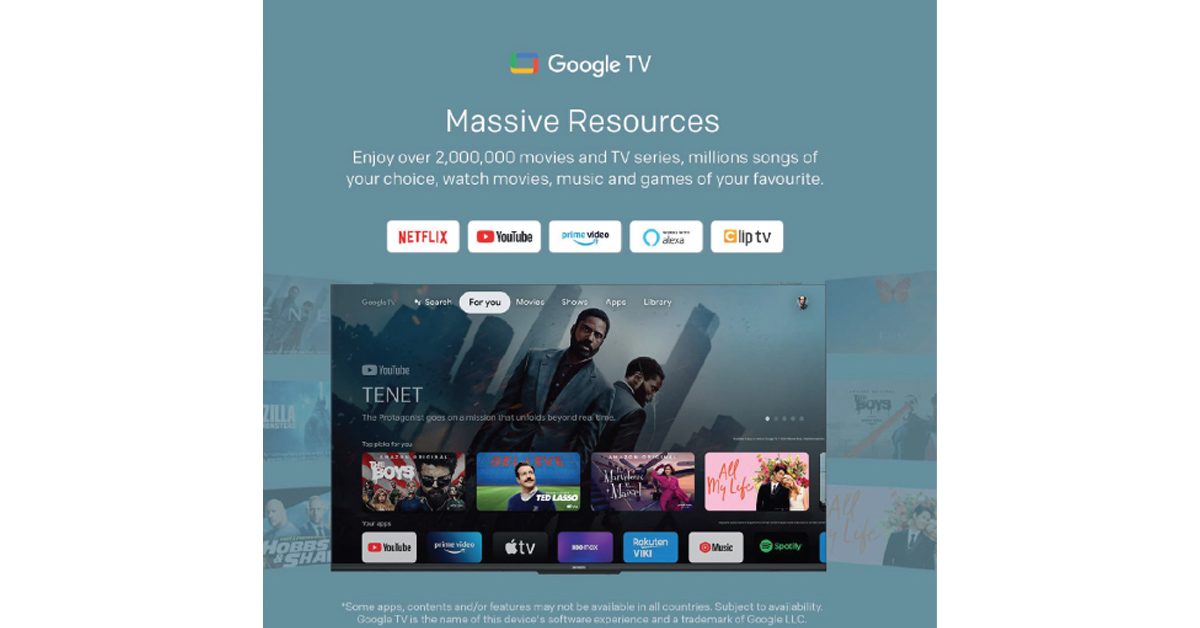 Skyworth 50" 50SUE7600 4K UHD Google TV | Berdaya