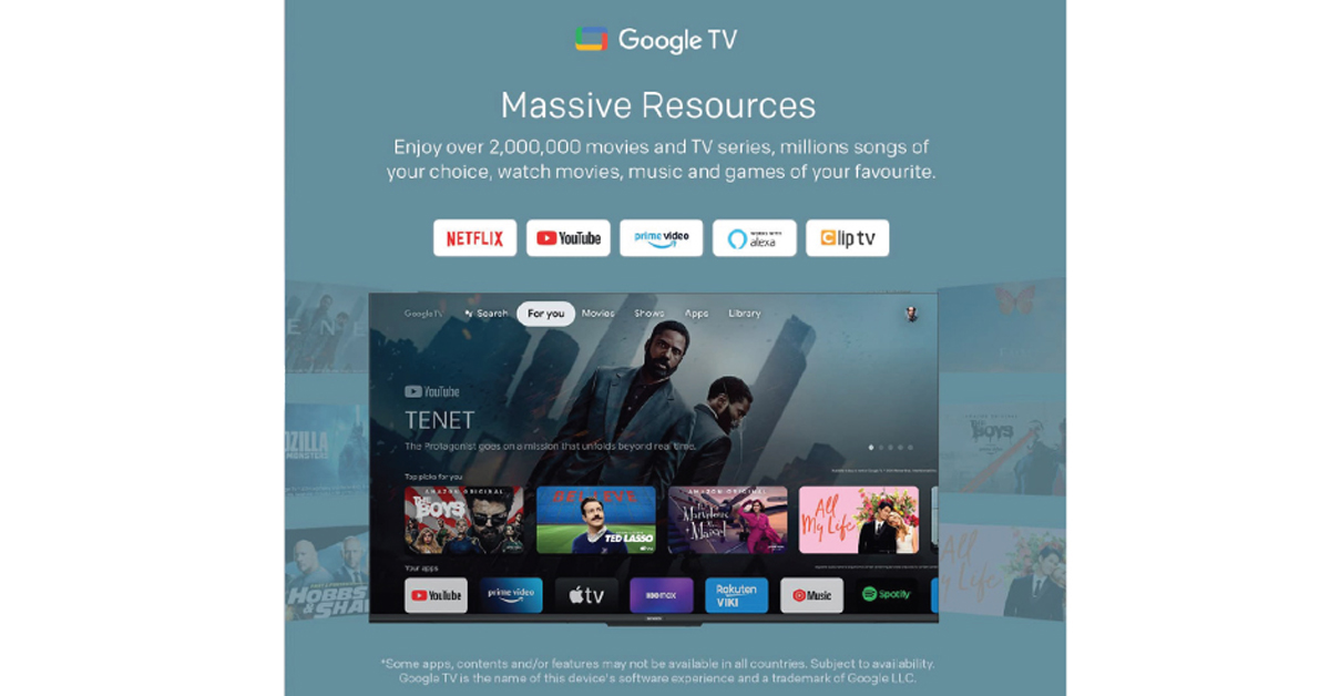 Skyworth 43" 43SUE7600 4K UHD Google TV | Berdaya