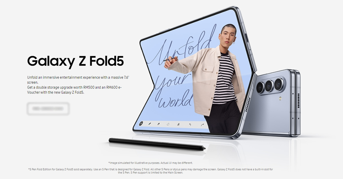 Samsung Galaxy Z Fold 5 5G 12GB RAM +1TB ROM Smartphone | Berdaya