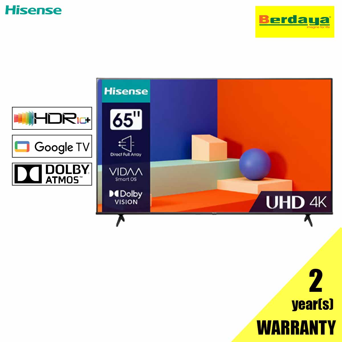 Hisense65E6K （U6K (Product code '65U6K') | Hisense India）