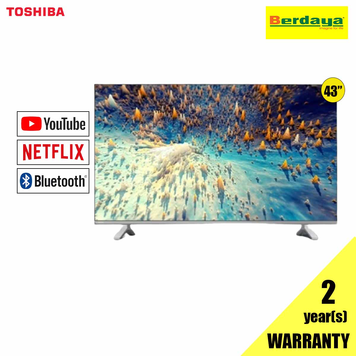 Toshiba 43" 43V35LP Full HD Android LED TV | Berdaya